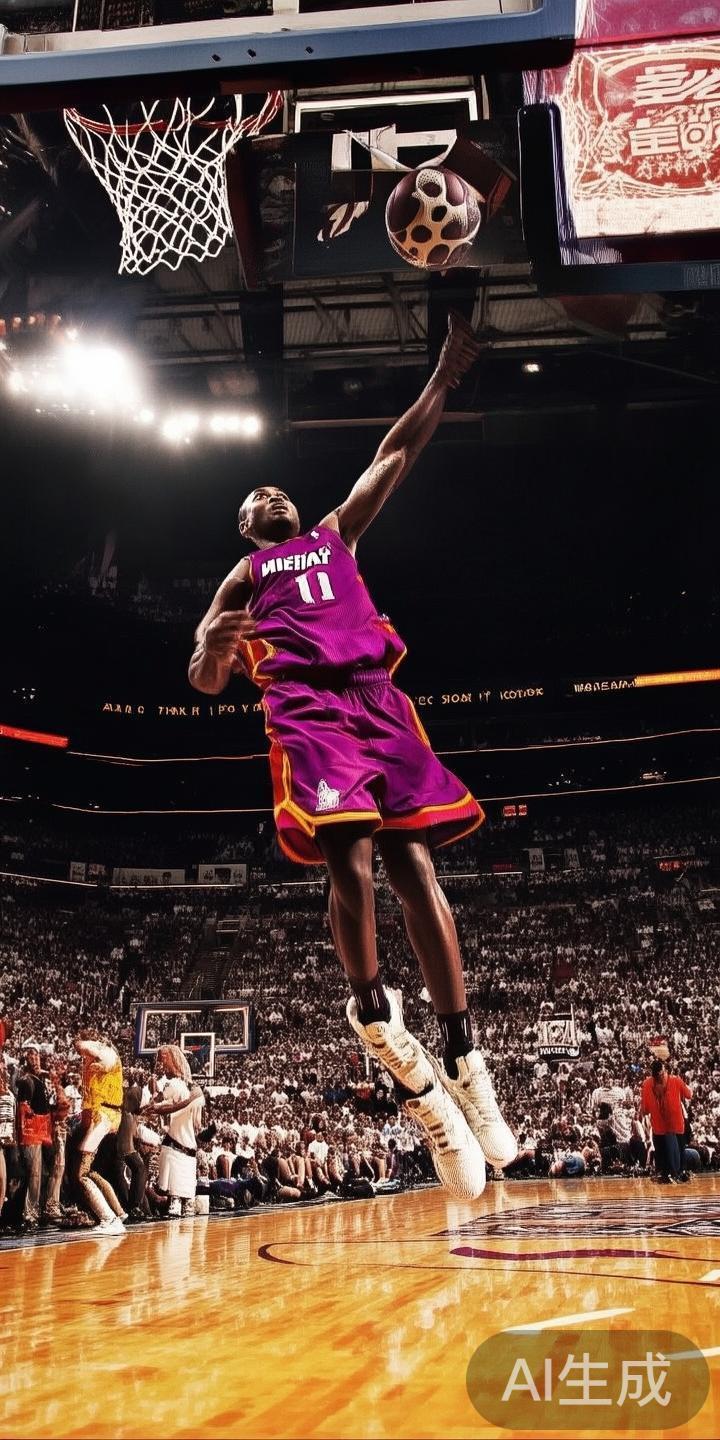 作为迈阿密热火的灵魂人物之一，韦德曾多次带领球队夺